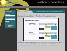 Tablet Screenshot of carbonconnectionsteacherpage.bscs.org